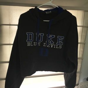 Cropped Duke Hoodie